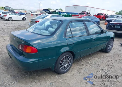 2001 Toyota Corolla Le from USA, damaged, VIN 2T1BR12E41C495405